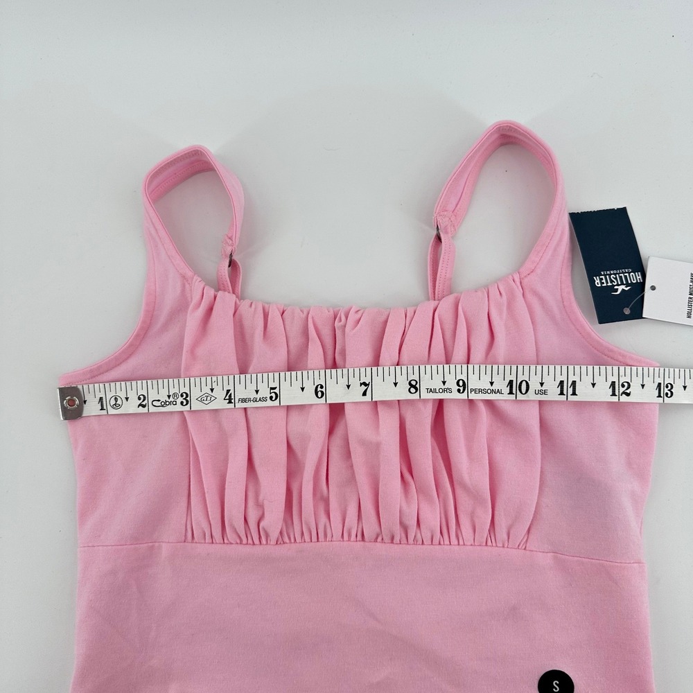 Hollister Pink Ruffled Tank Top - Picture 8 of 9